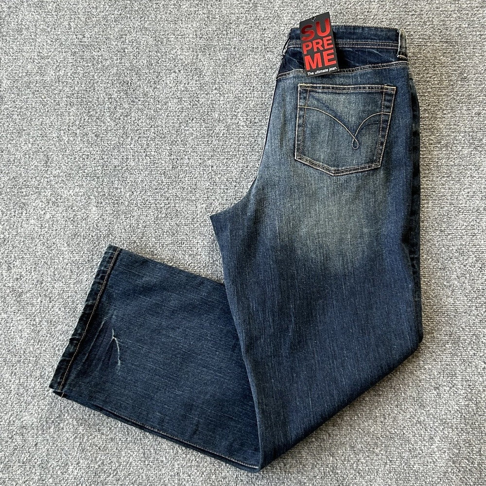 Lane Bryant Jeans Women's 18 Supreme Stretch Blue Denim by Venezia 38x32